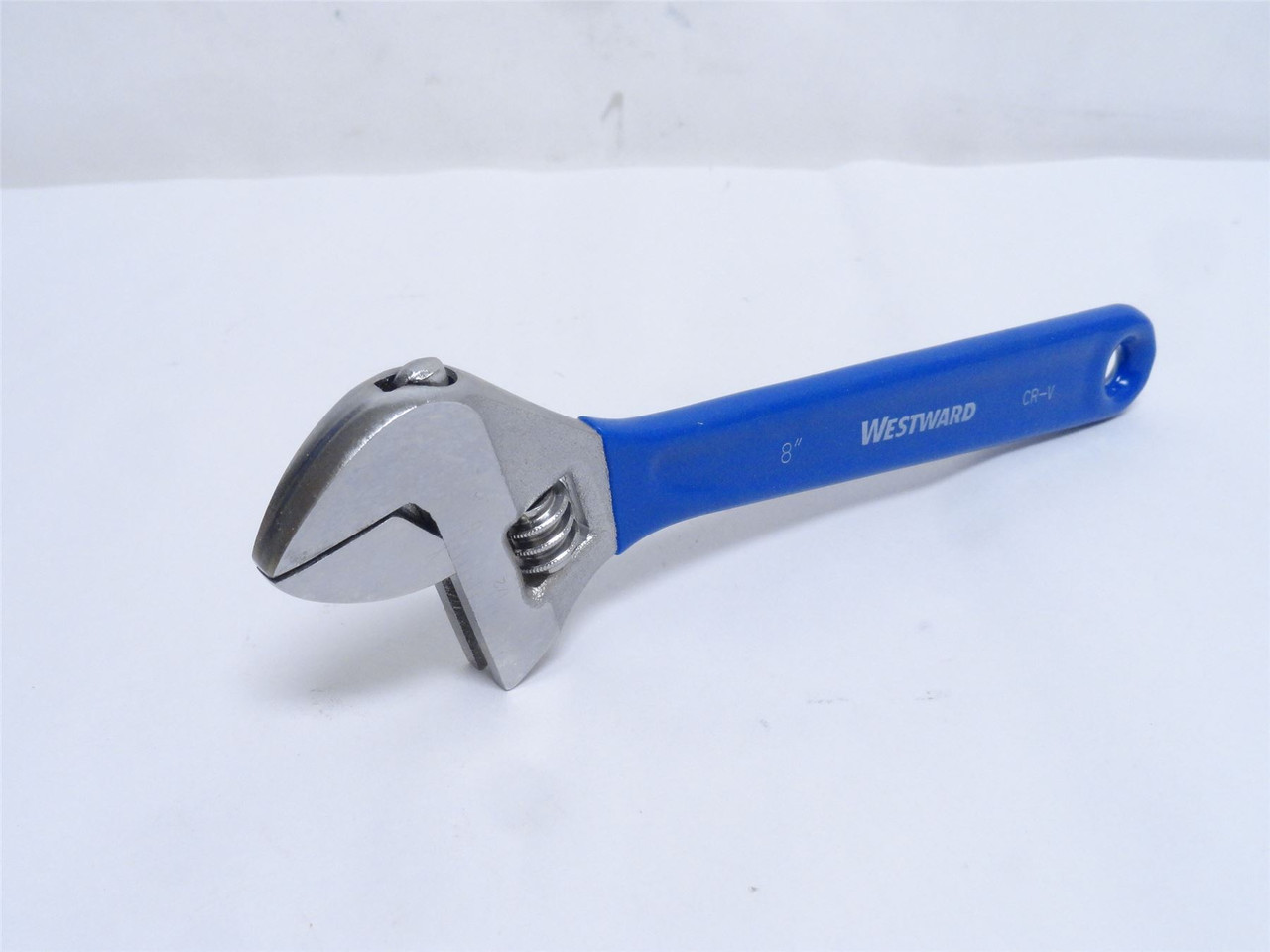 Westward 1NYC3; Alloy Steel Adjustable Wrench; Jaw" 1-1/8"