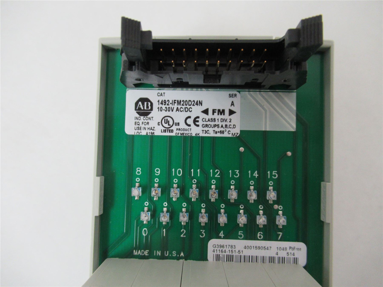 Allen-Bradley 1492-IFM20D24N; Interface Module 20 Contact