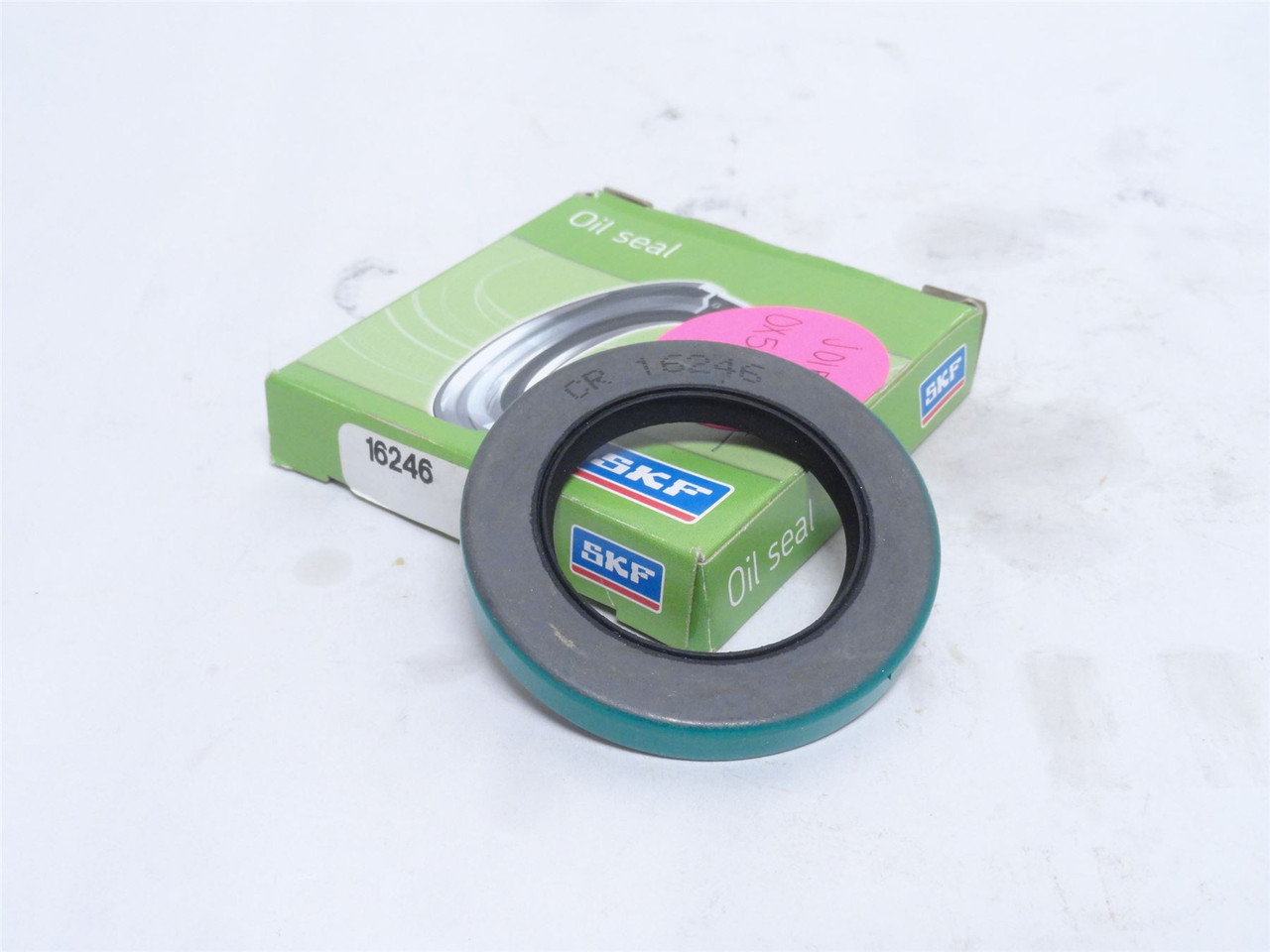 SKF 16246; Double Lip Oil Seal 1.62"ID x 2.5"OD x 0.313" Wide