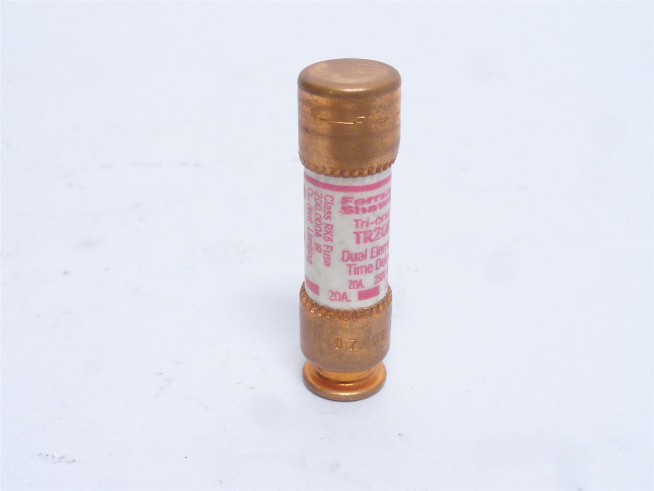 Ferraz-Shawmut TR20R; Time Delay Fuse; 20A; 250VAC