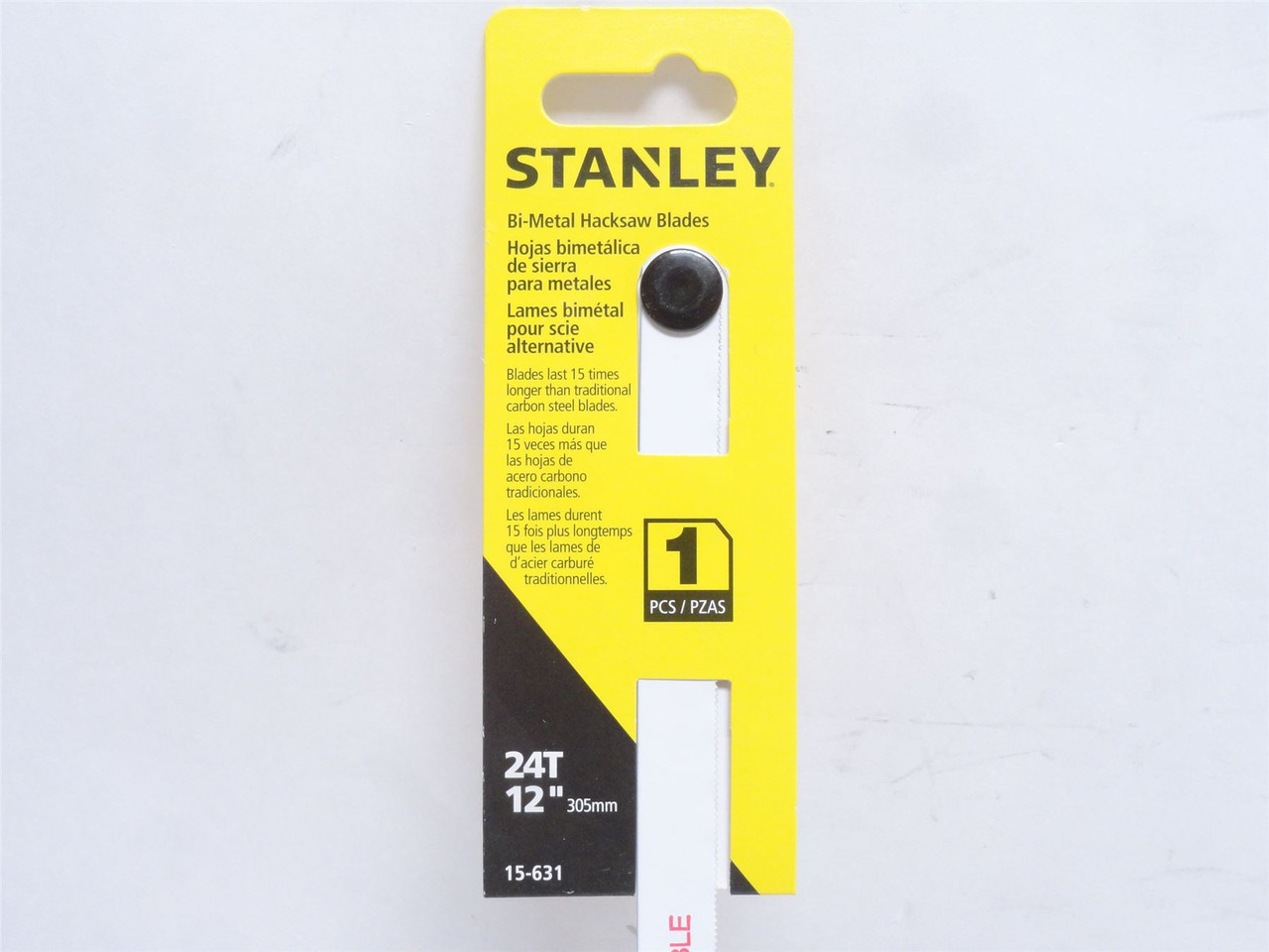 Stanley 15-631; Lot-8;  Bi-Metal Hacksaw Blades; 12" Long