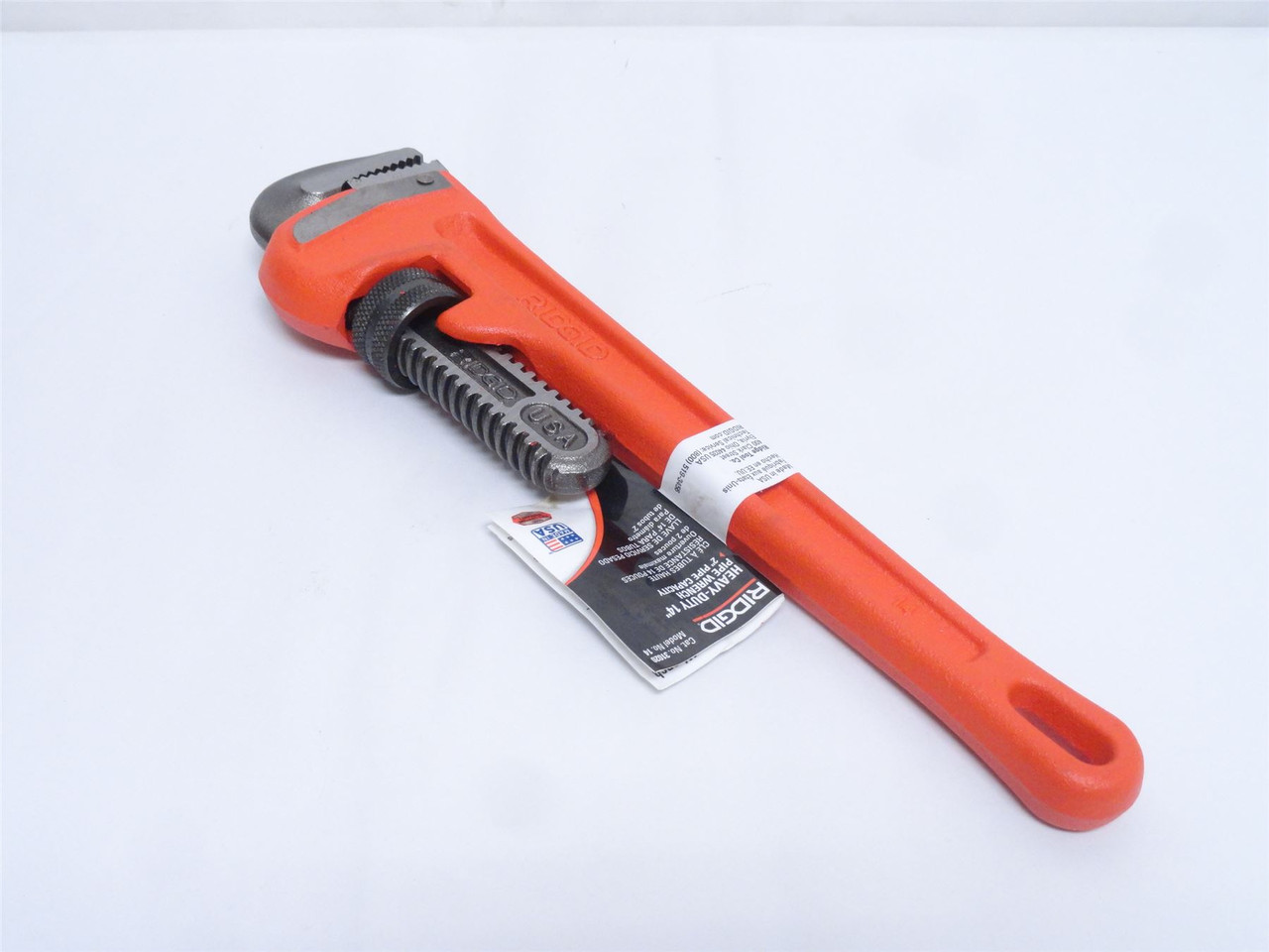 Rigid 31020; I-Beam Serrated Pipe Wrench; Size: 14"