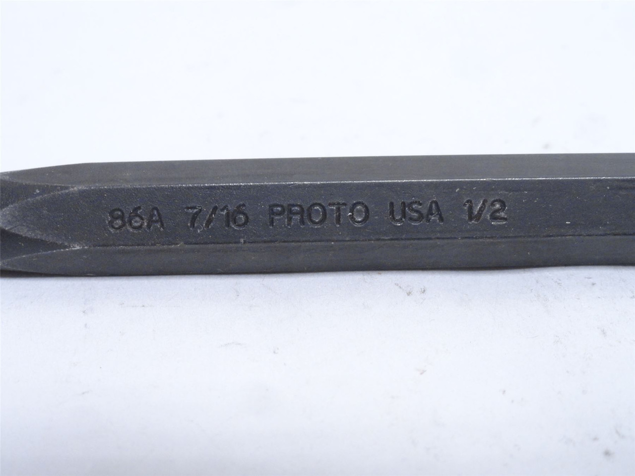 Proto  J86A7/16; Steel Cold Chisel; 1/2" Blade Width; 6" Long