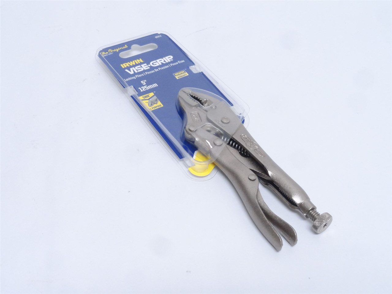 Irwin 902L3; Vice Grips; Alloy Steel; Curved Pliers W/Cutter