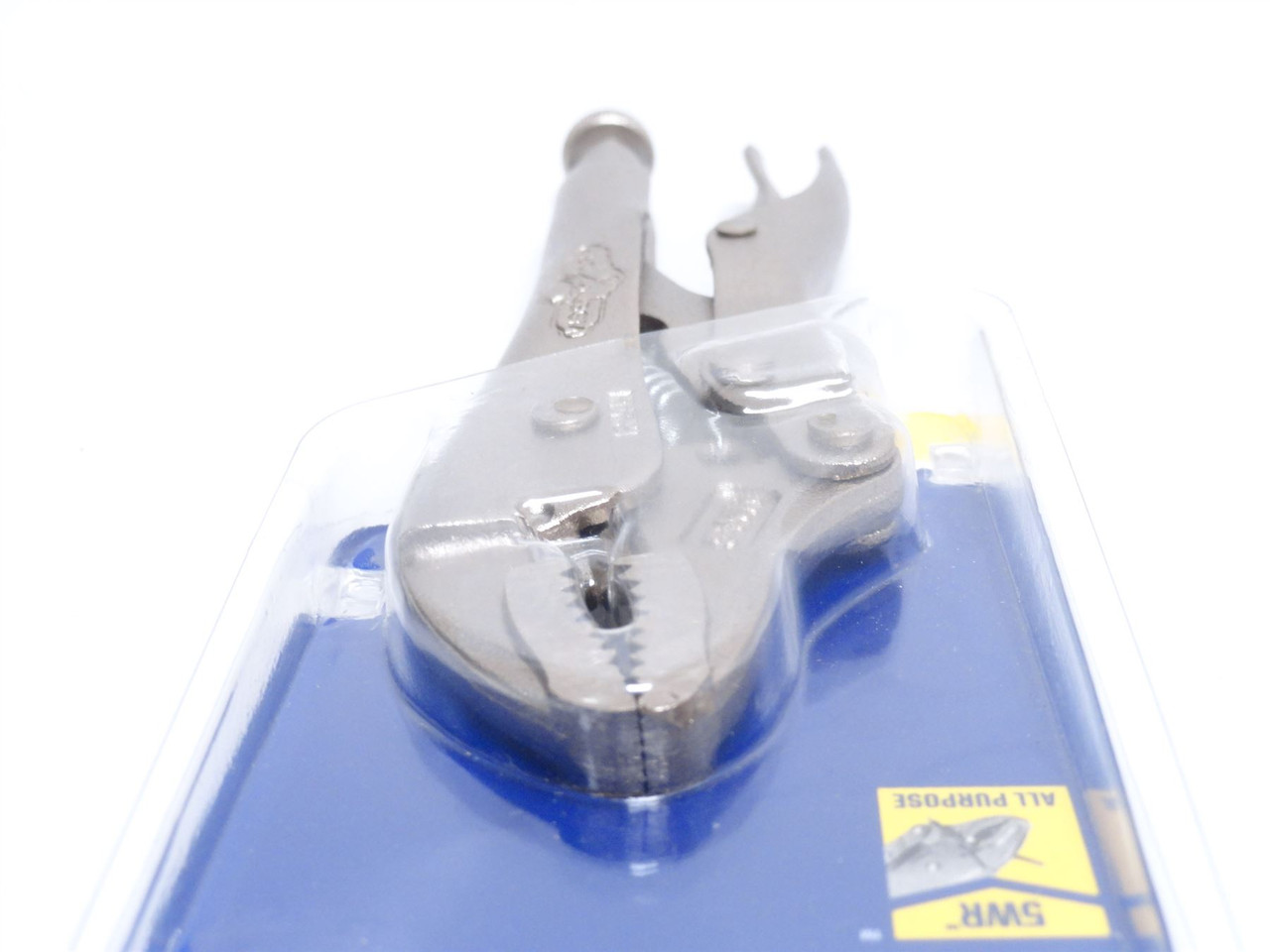 Irwin 902L3; Vice Grips; Alloy Steel; Curved Pliers W/Cutter