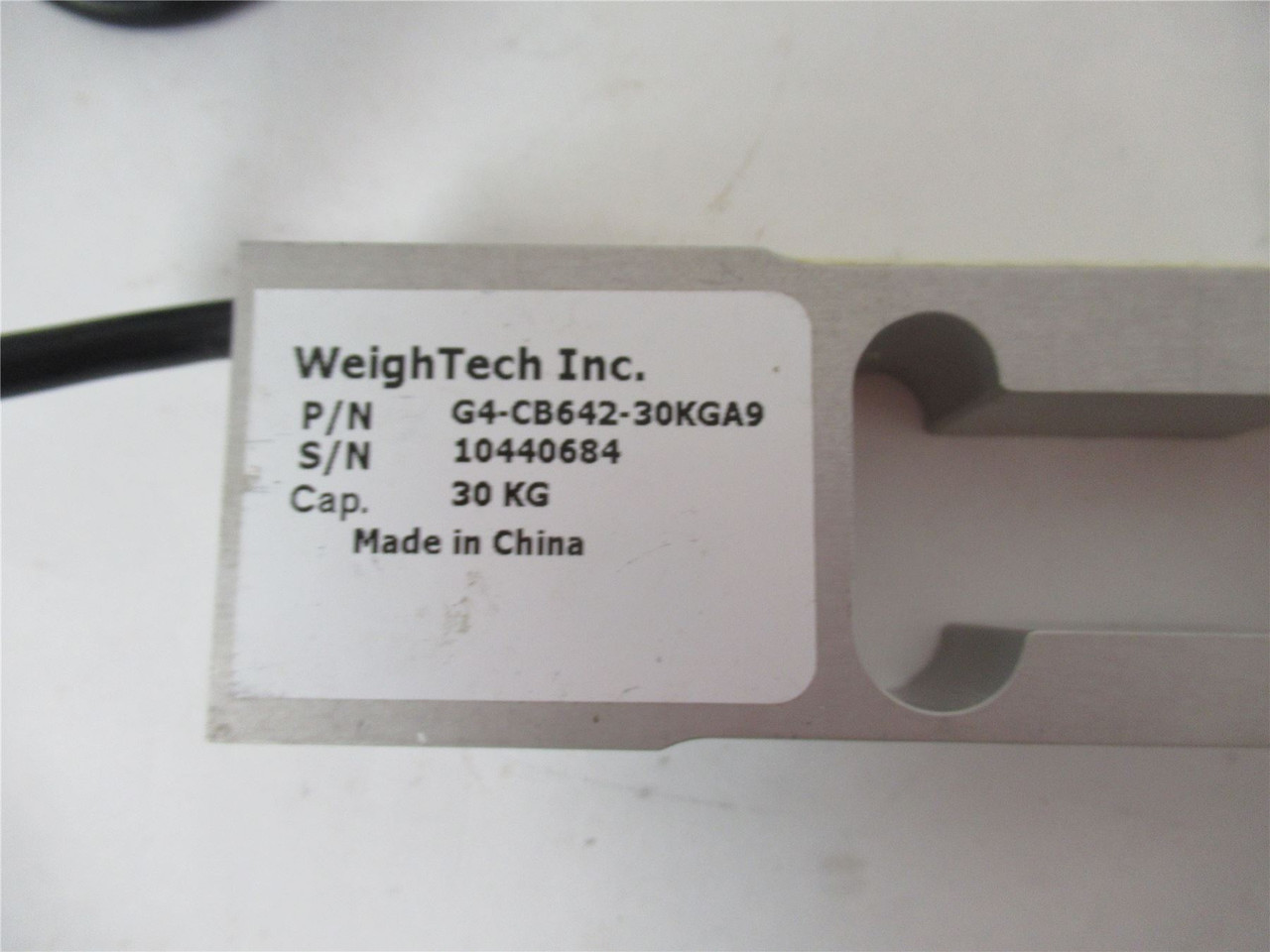 Weightech G4-CB542-30KGA9; Load Cell 30Kg