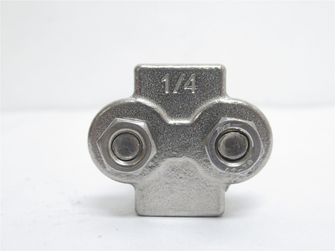 GL Huyett SWR014; Lot-2; Wire Rope Clip; SS-304; Size; 1/4"