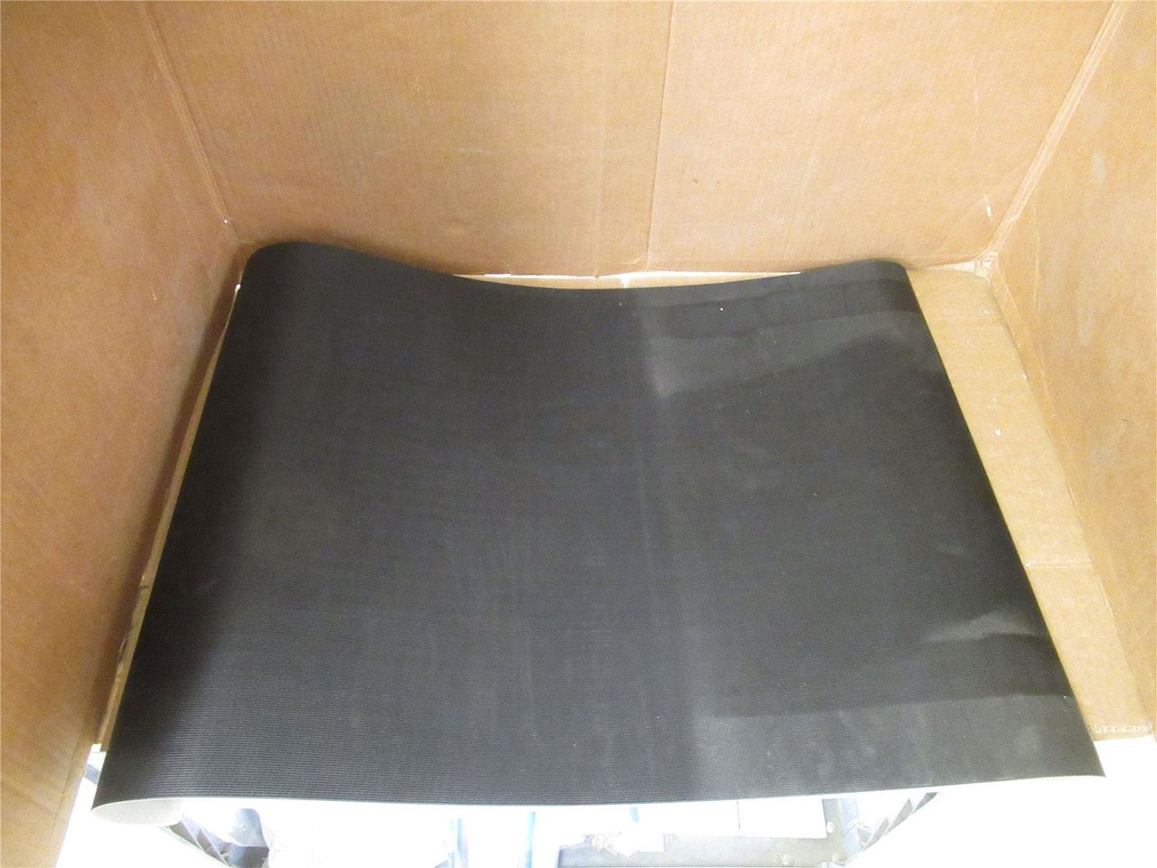 Ossid CON-BLT-016; Black Conveyor Belt 23" Wide; 64" Long