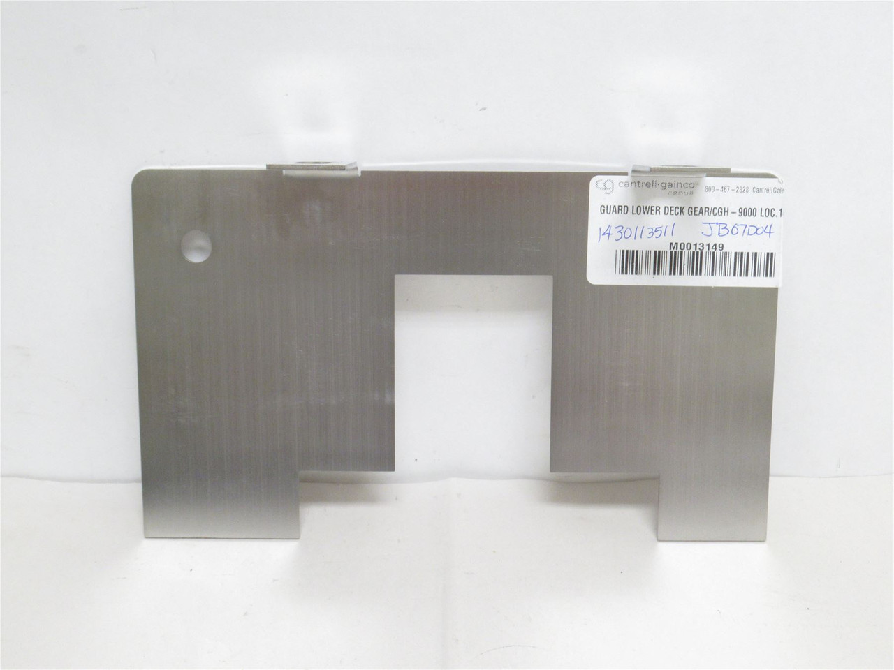 Cantrell M0013149; Lower Deck Guard; SS; CGH9000