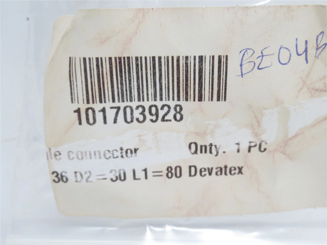 Multivac 101703928; Bushing; 30mmID x 36mmOD 80mm Long