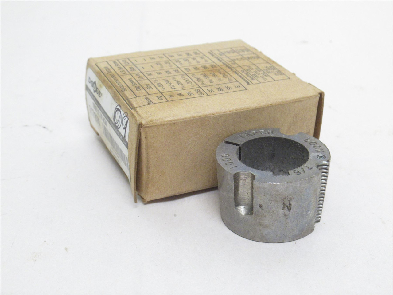 Dodge 1008 X 7/8; Taper Lock Bushing 117074; 7/8"ID