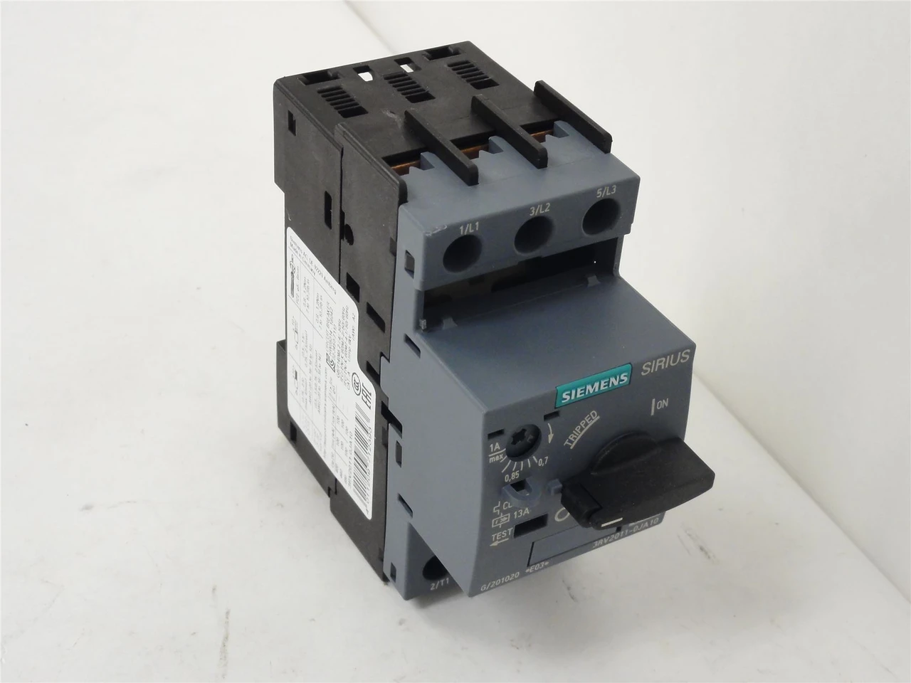 Siemens 3RV2011-0JA10; Manual Starter; .7 to 1Amp