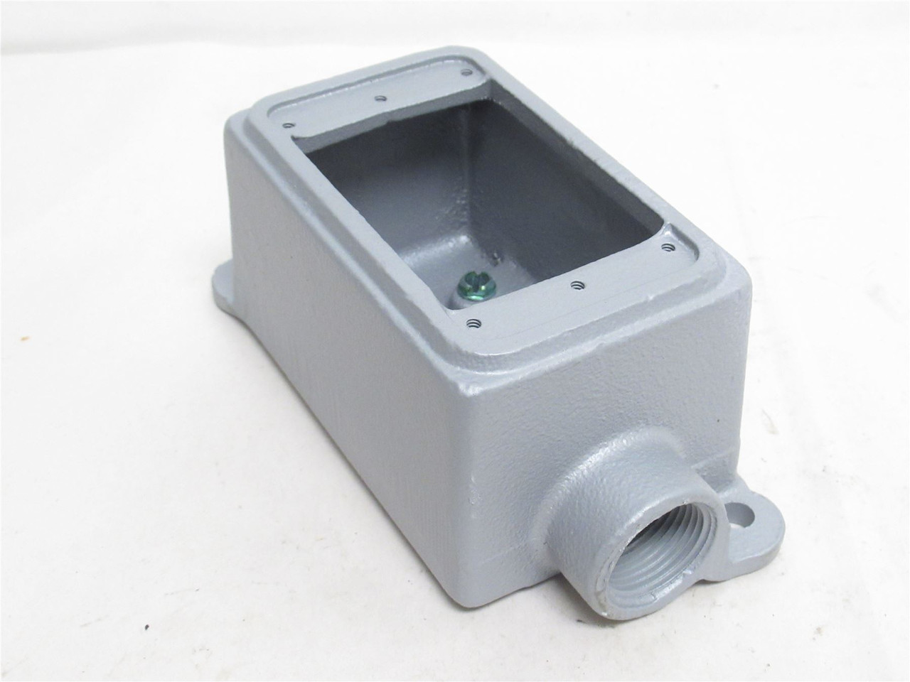Appleton FD175L; FD Device Box 1-Gang; 3/4NPT; Malleable Iron