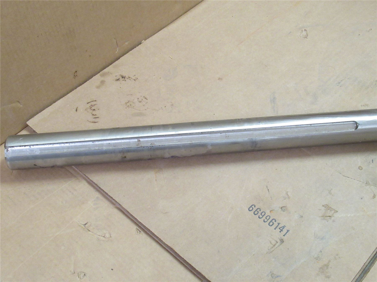 Baader 49761010; Rotary Main Shaft; SS; 50mmOD x 53-3/8" Long