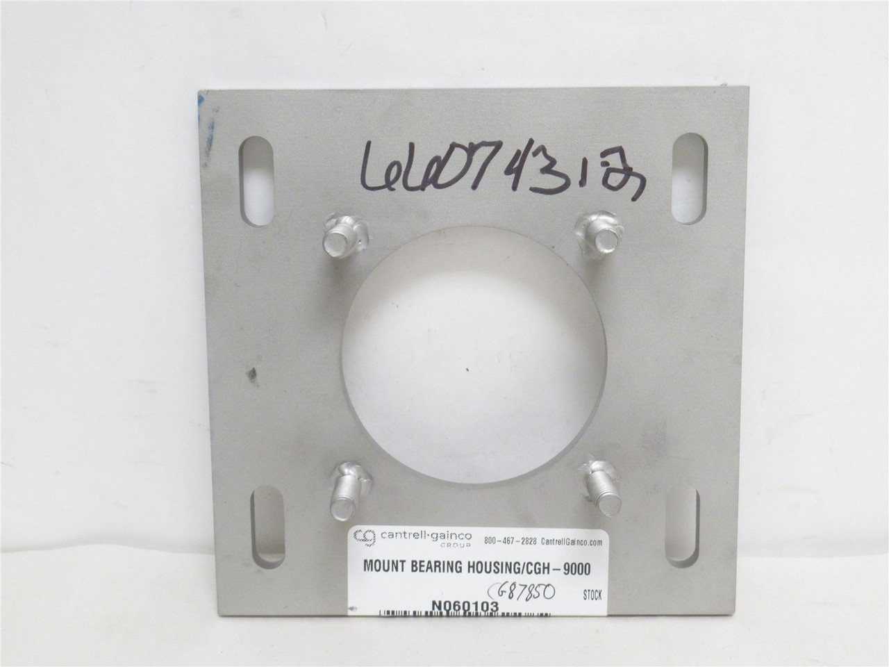 Cantrell N060103; Bearing Housing Mount; SS; CGH-9000