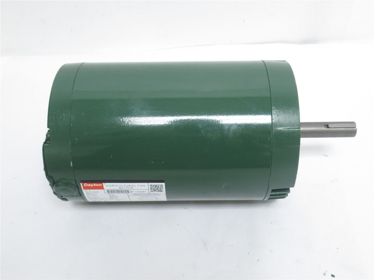 Dayton 1YAZ2BG; Agricultural Fan Motor; 1HP; 460VAC; 850RPM