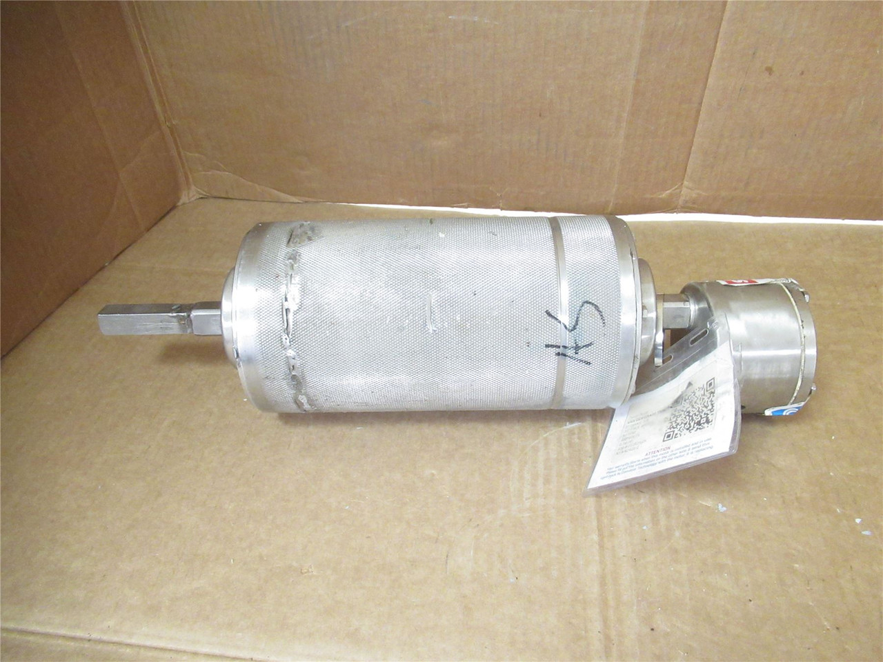 VanderGraaf TM127A25-434NB; Modified Drum Motor 460VAC; 75ft/min