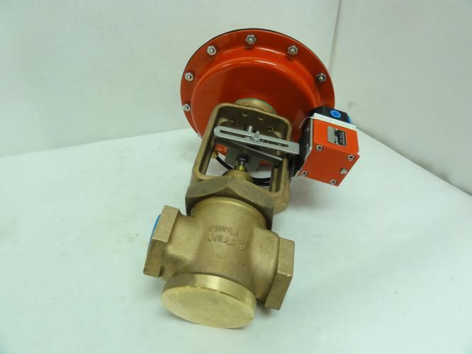 Parker K01-62016J00; Pneumatic Actuated Valve; 1-1/2 FPT 250Psi