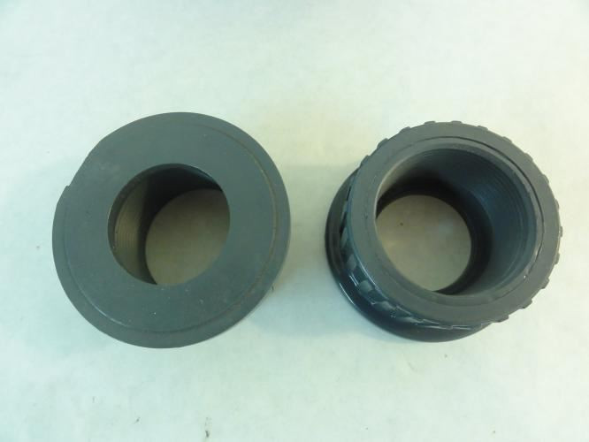 American Valve P200U-1-1/2; Ball Valve; 1-1/2" Size; SCH80 PVC