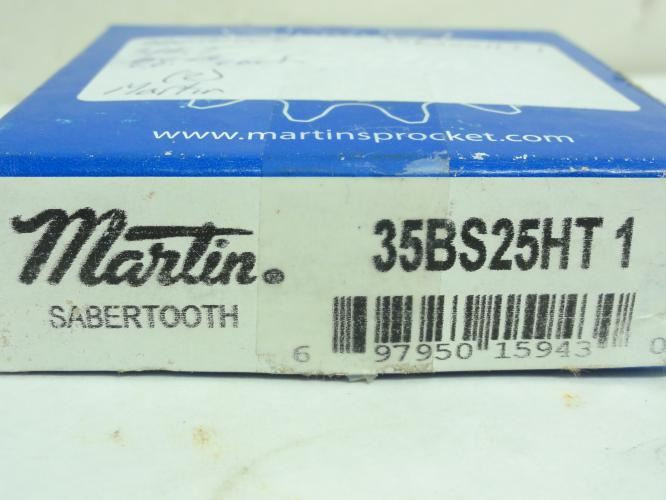 Martin 35BS25HT-1; Sprocket # 35; 25Teeth; Hardened; 1"ID