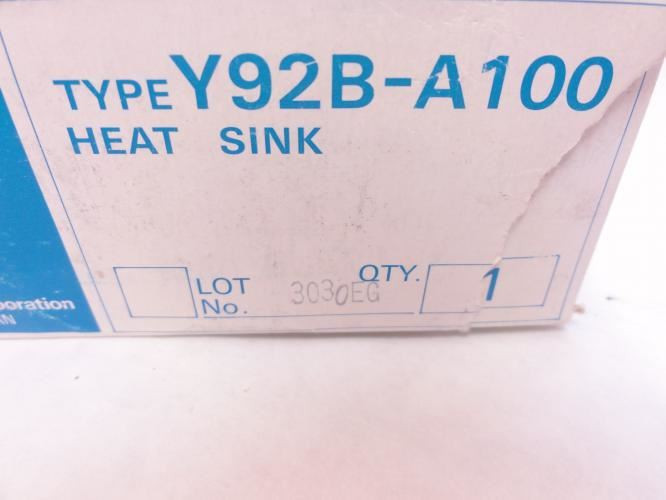 Omron Y92B-A100; Heat Sink; # 6C911