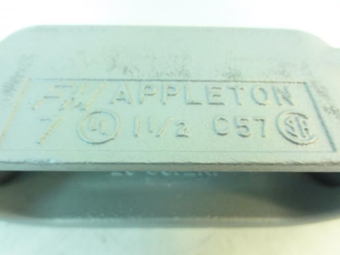Appleton C57; Conduit Body; 1-1/2" Size; FM7; 28 CU IN