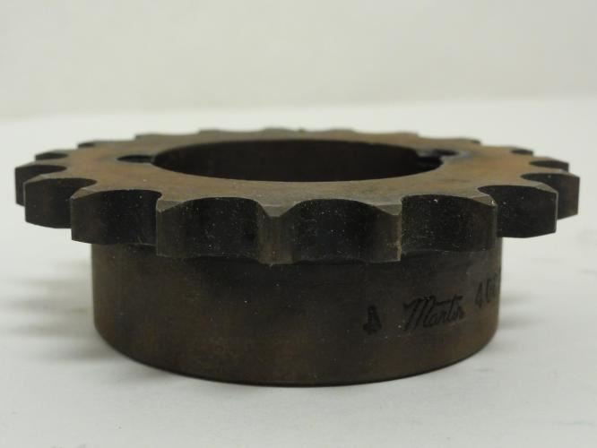 Martin 40BTB19H-1210; Bushed Sprocket # 40; 19T Hardened