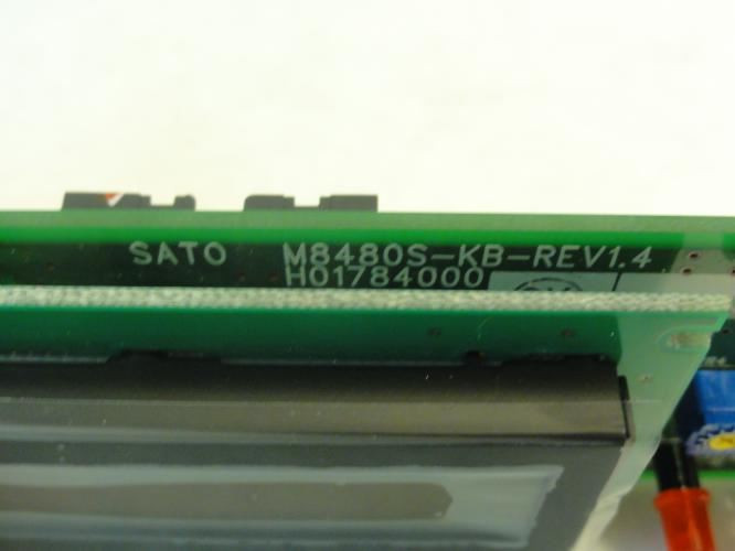 Sato M8480S-KB-REV1.4; Display Assembly; H01784000