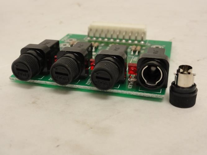 Ishida P-5290A; PCB Circuit Board; Fuse Holder LED Indicator