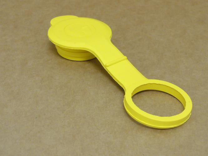 Woodhead 50W50; Connector Cap; Yellow; Rubber
