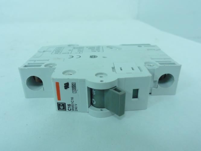 Cutler WMS1C16; Mini Circuit Breaker; 16A; 240/277V; 1P
