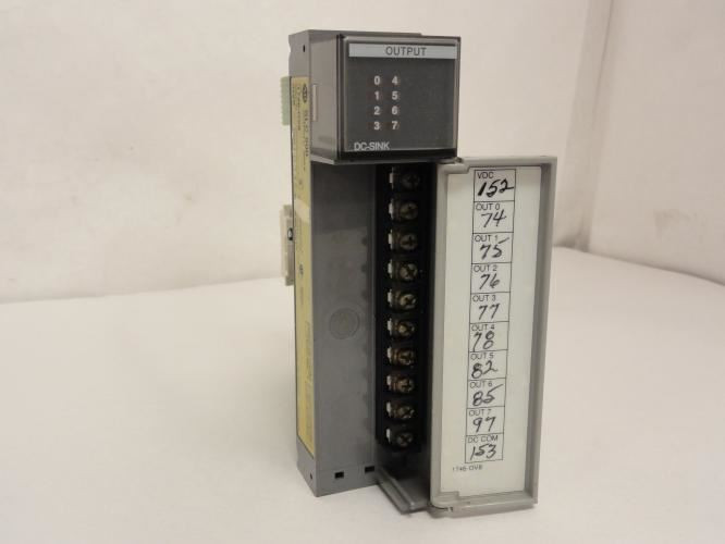 Allen-Bradley 1746-OV8; DC Output Module; 8-Ch; 10~50VDC Out