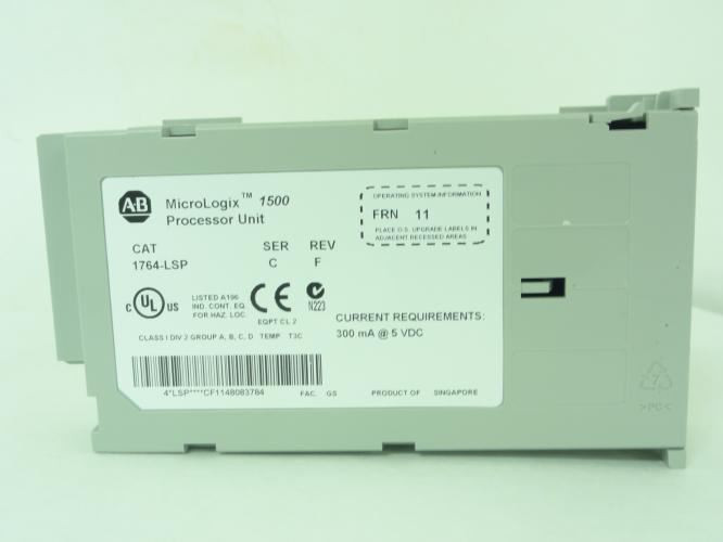 Allen-Bradley 1764-LSP; MicroLogix 1500 Processor Unit