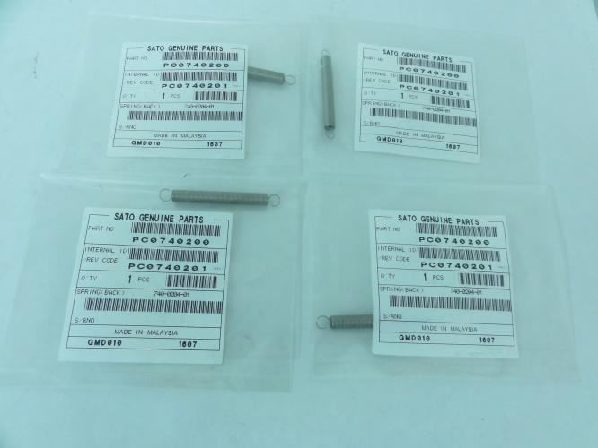 Sato PC0740200; Lot-4 Back Springs