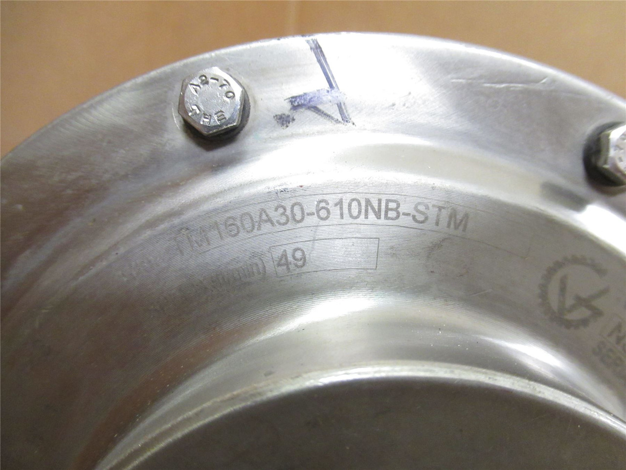 Van Der Graaf TM160A30-610NB-STM; Drum Motor 6.27"OD xx 17"W