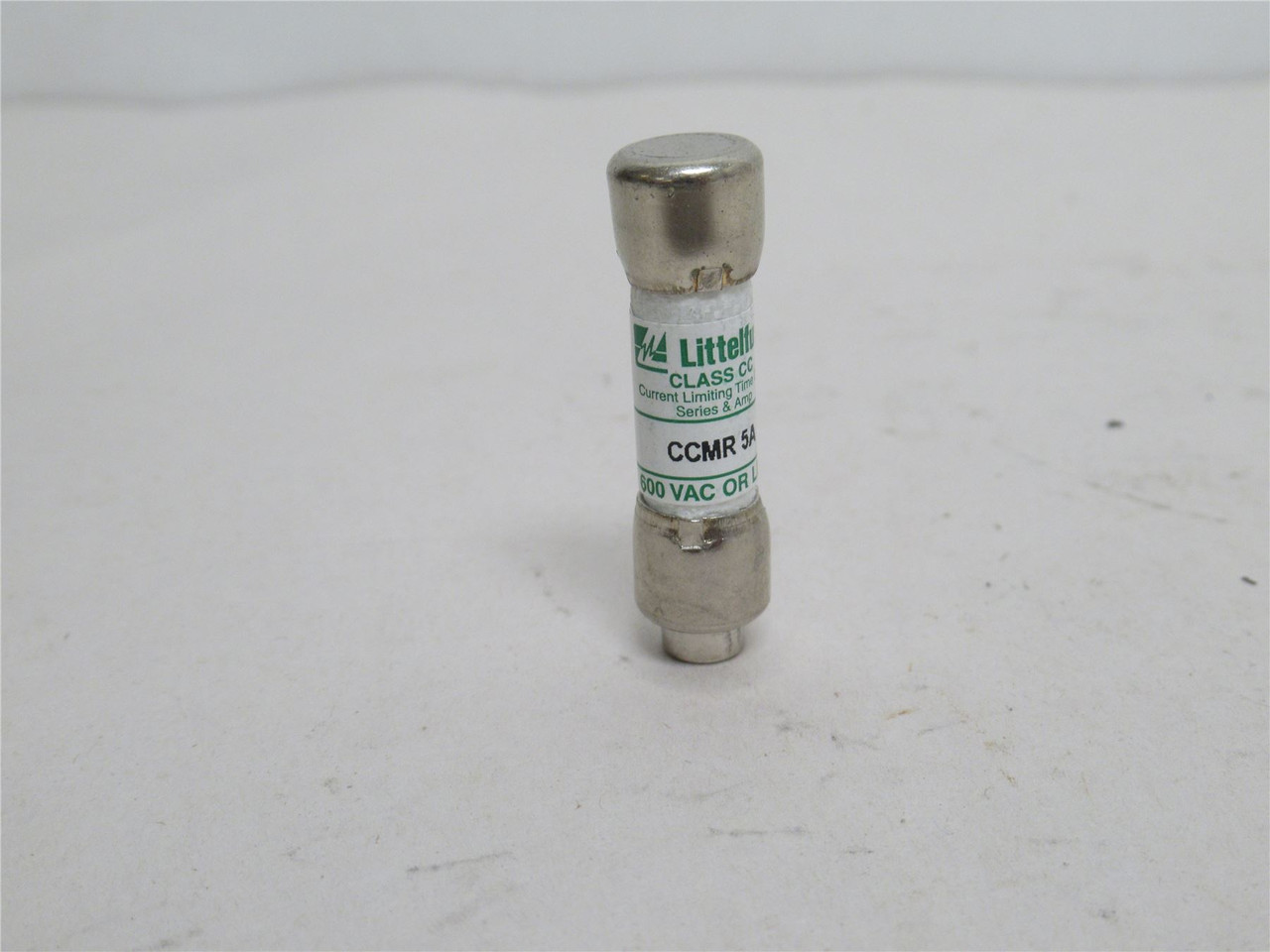 Littlefuse CCMR-5A; Dual Element; Time Delay Fuse; 5A; 600VAC