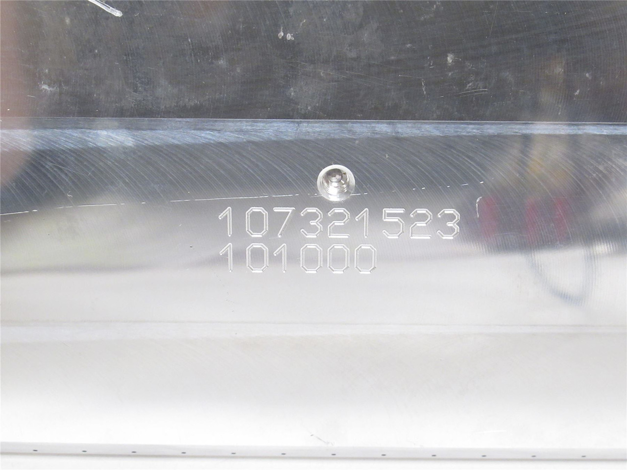 Multivac 107321523; Aluminum Forming Radius Plate