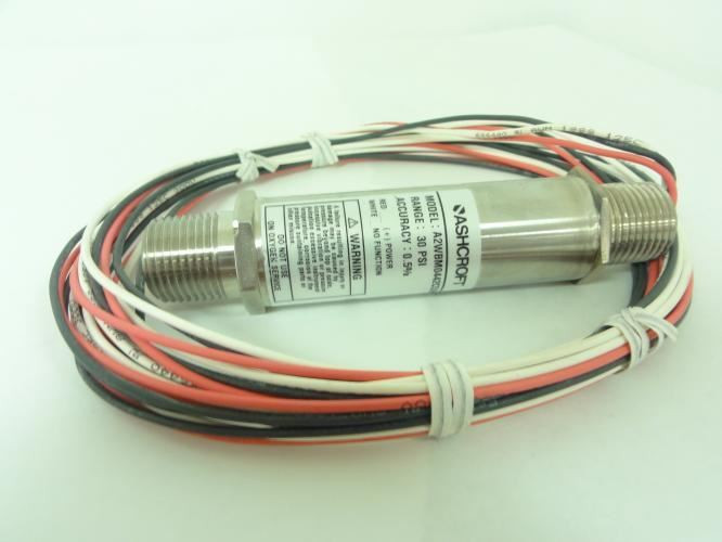 Ashcroft A2WBM0442C530#G; Pressure Transmitter;1/2"NPT;4-20mA
