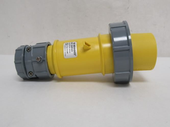 Mennekes ME 330P4W; Watertight Connector 30A; 125VAC; 1PH