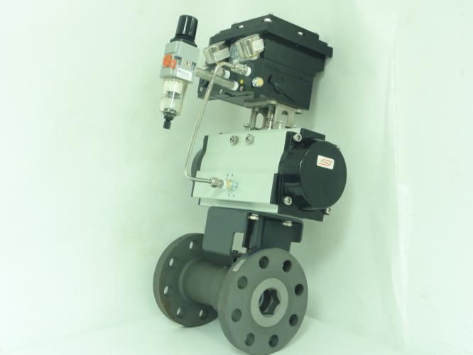 Jamesbury 7300312236XTZ1; Actuated Valve; 1-1/2" Flange