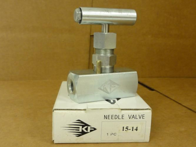 KF Industries 15-14; Needle Valve; 1/4"NPT; 6000PSI; 414bar