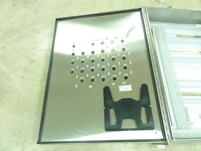Hoffman A48H3610SS6LP; Stainless Steel Enclosure 48"X36"X10"