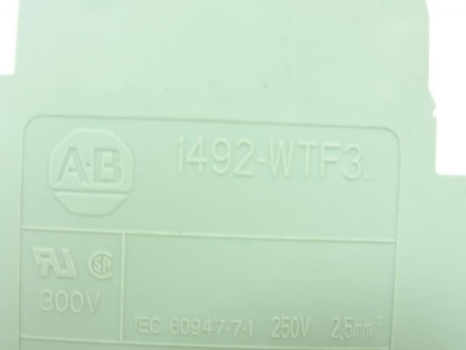 Allen-Bradley 1492-WTF3; Triple Circuit Block; 250/300V