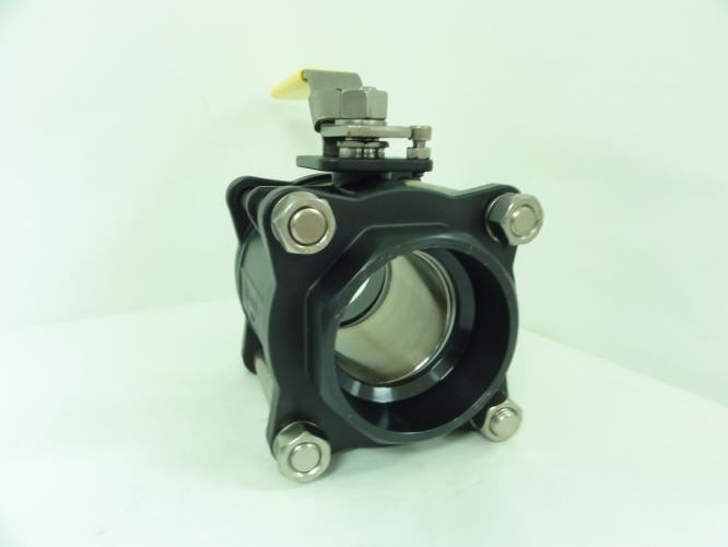 Flow-Tek 140300-11A01C; Ball Valve 3-Piece; DN80-3" Socket Weld