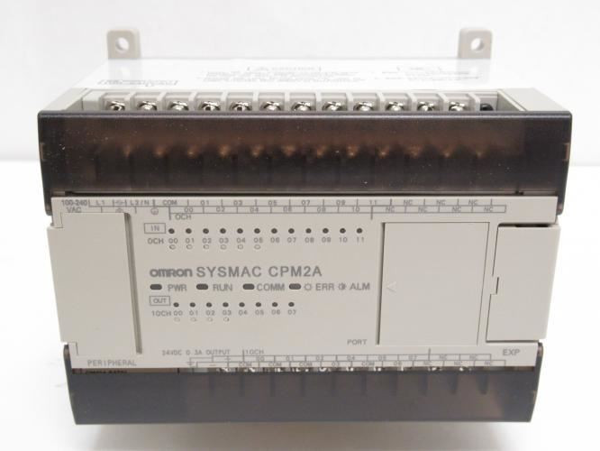 Omron CPM2A-20CDR-A; Chassis Mount Controller; 100-240VAC