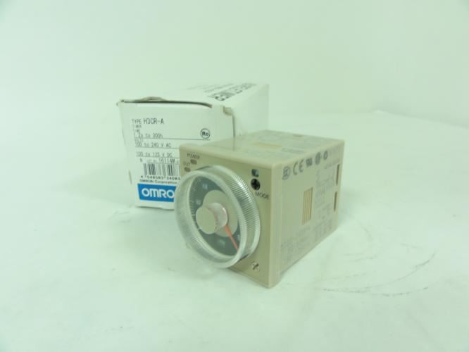 Omron H3CR-A; Timer; 0.05-300h; 100-240VAC