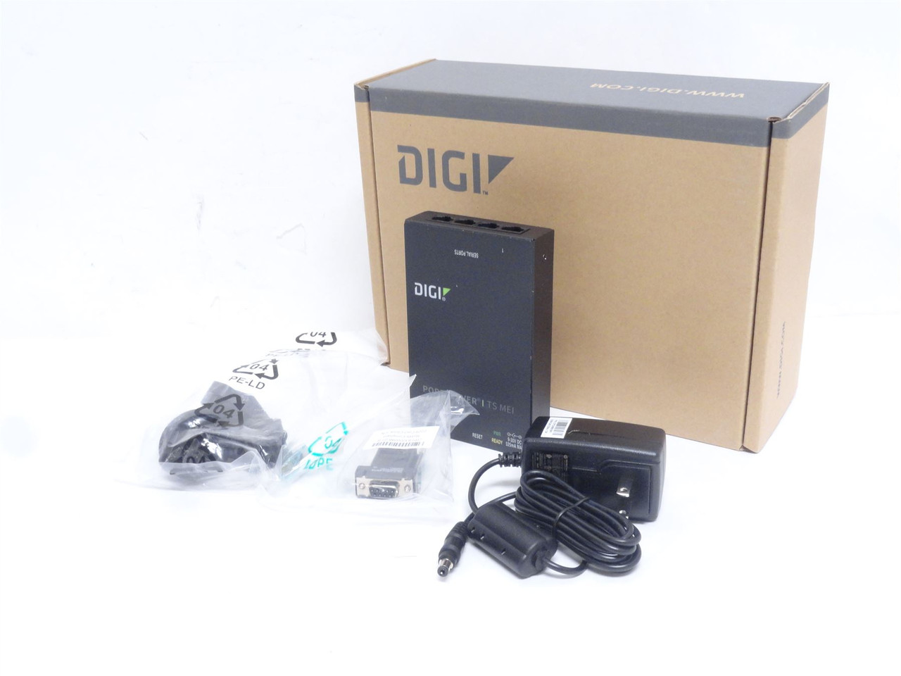 Digi 70001807; Ethernet to Serial Adapter Card RS-232/422/485
