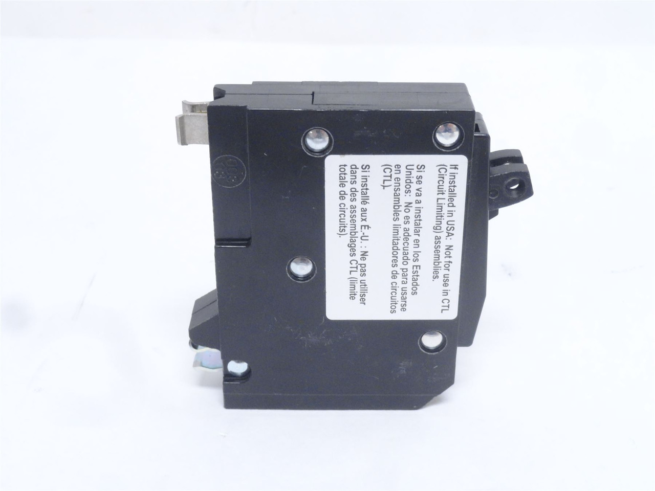 Square D QO1515; Tandom Circuit Breaker 15A/15A 1P 120/240VAC