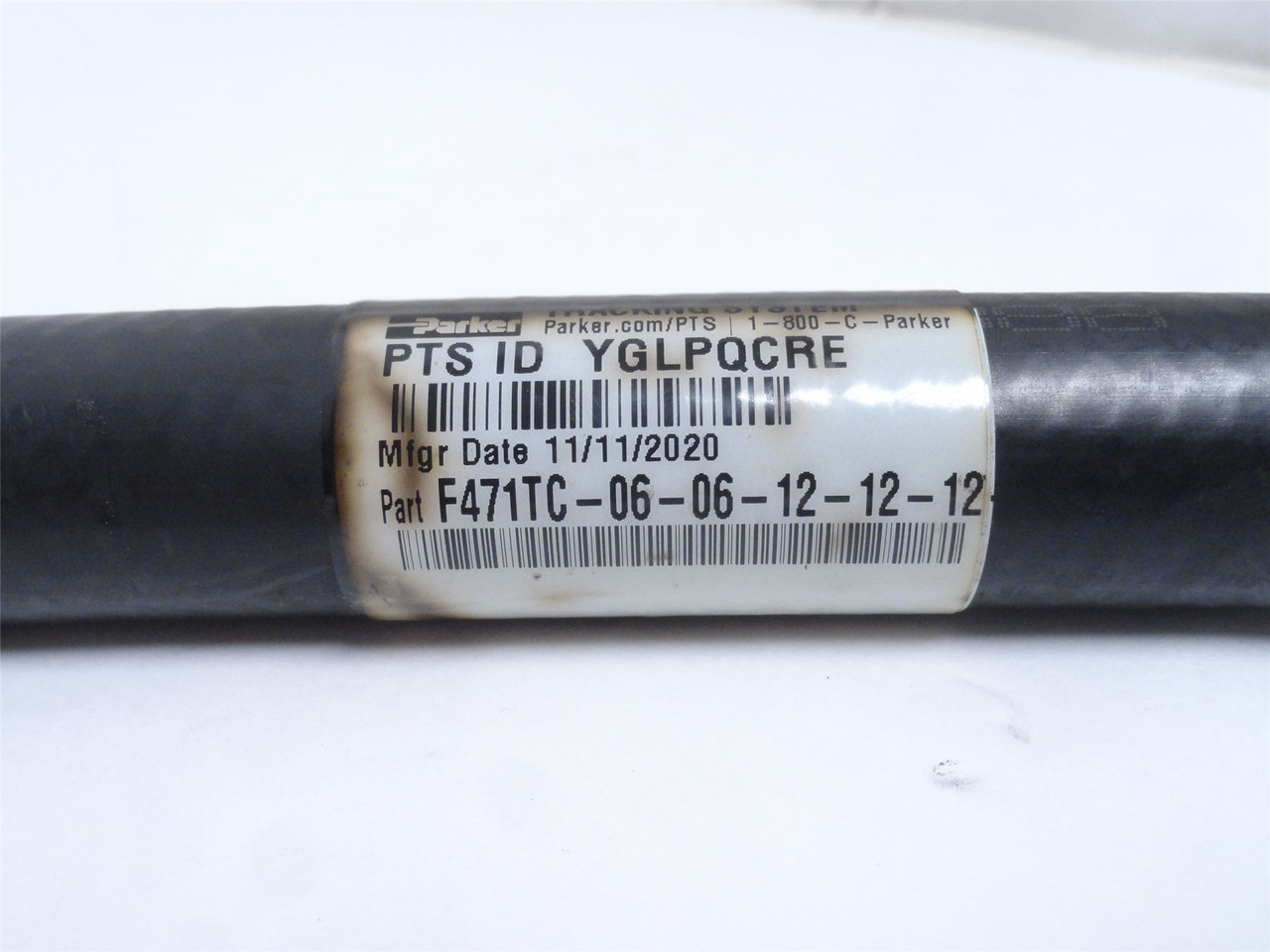 Parker F471TC-06-06-12-12-12-28; Hose 3/4" Tube x 3/4 JIC 28"L