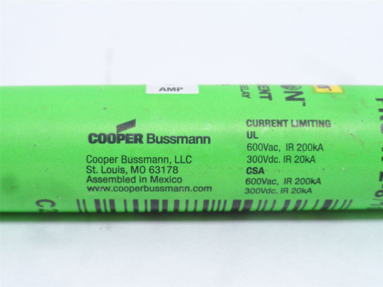 Bussmann FRS-R-2-8/10; Time Delay Fuse 2-8/10A; 600VAC/300VDC